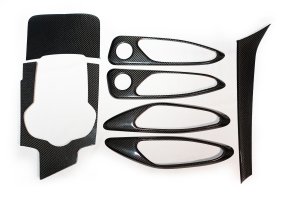 Alfa Romeo Giulia Complete Interior Trim Kit - Carbon Fiber - Pre '20 Models